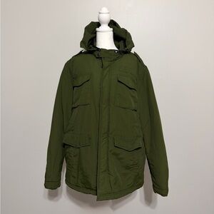CPO PROVISIONS Men's Olive Green Hooded Jacket